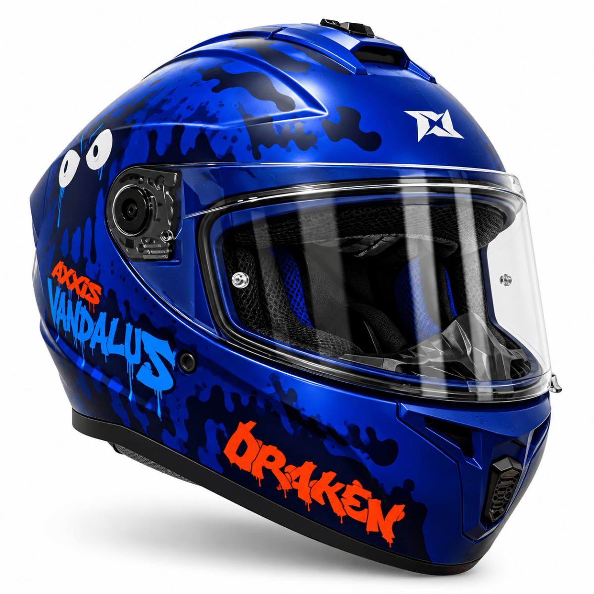 CASCO AXXIS DRAKEN VANDALUS C27 BLUE MATTE2