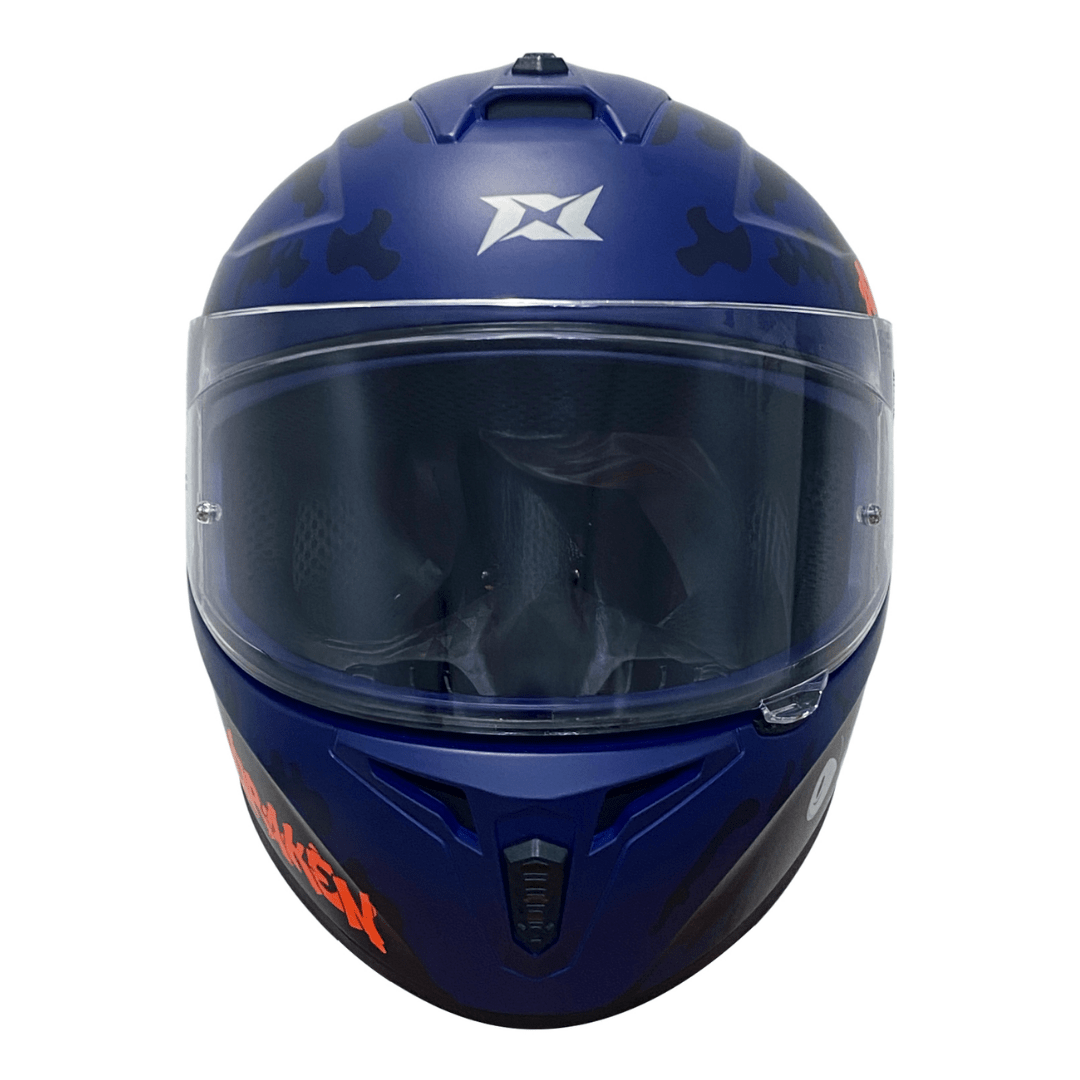 CASCO AXXIS DRAKEN VANDALUS C27 BLUE MATTE5