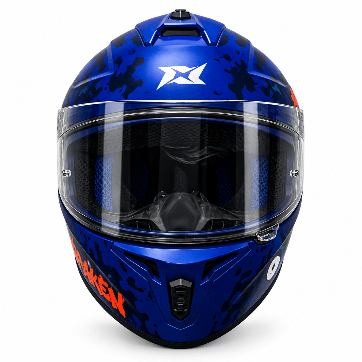 CASCO AXXIS DRAKEN VANDALUS C27 BLUE MATTE5