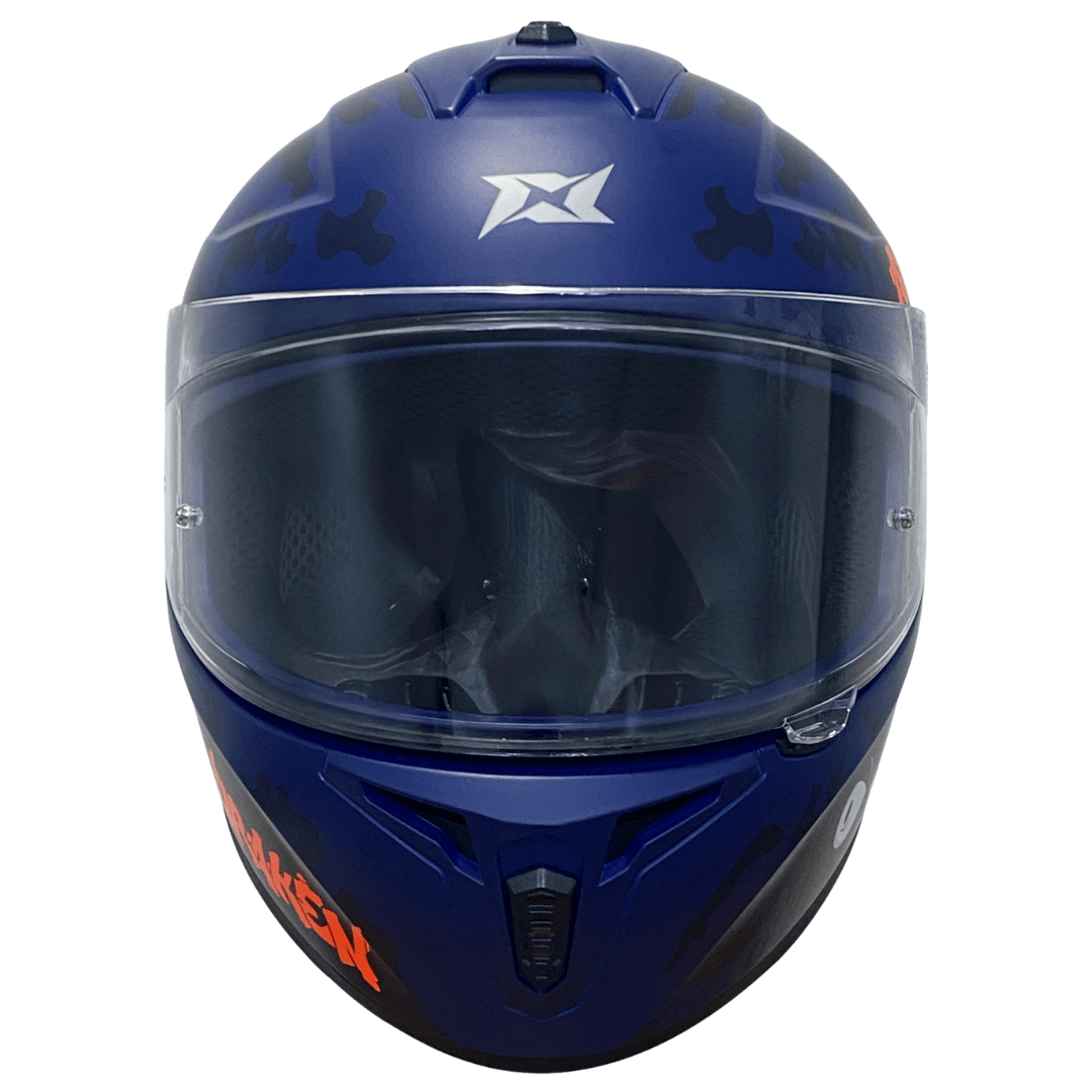 CASCO AXXIS DRAKEN VANDALUS C27 BLUE MATTE6