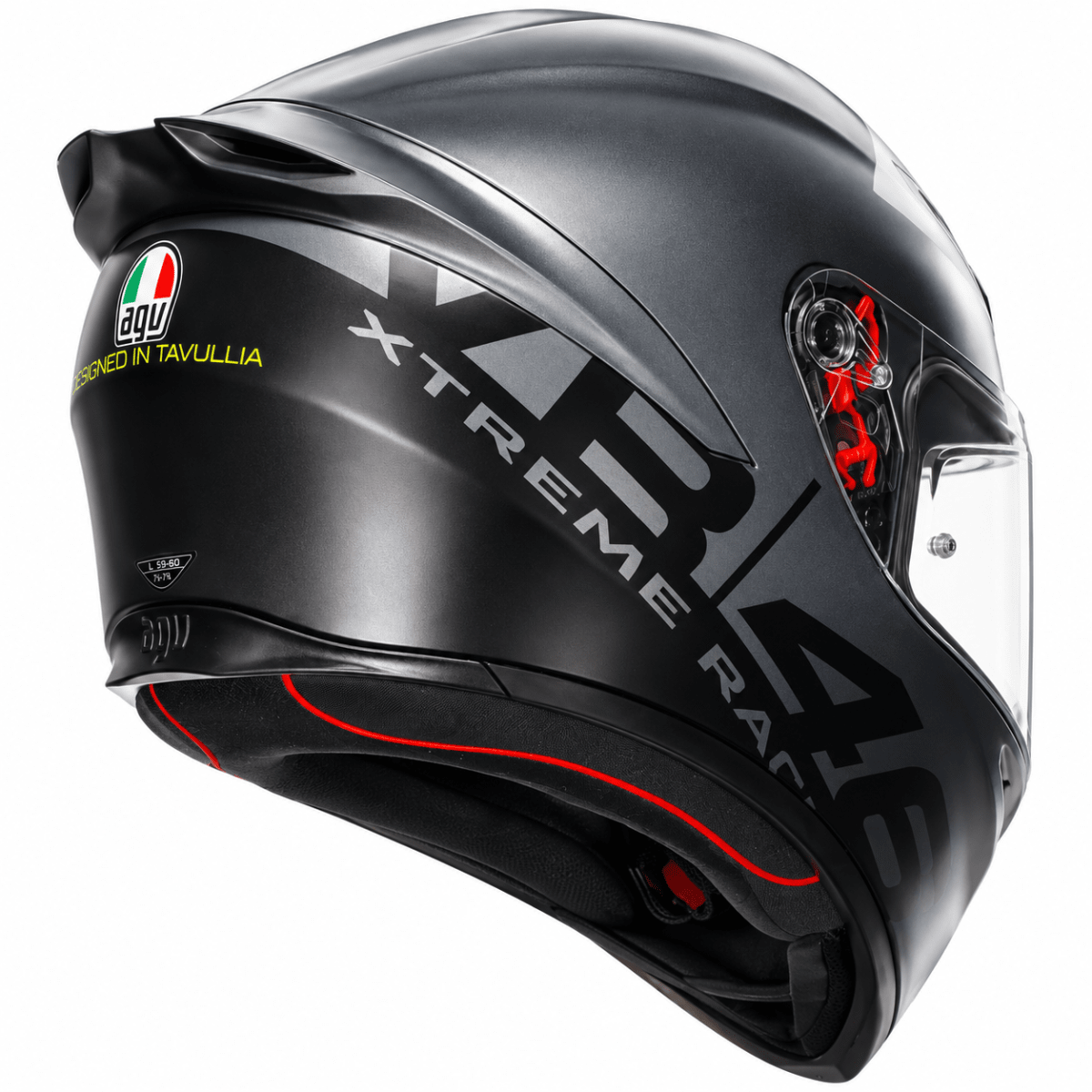 CASCO AGV K1 S VR LIMIT 46 GRAY2