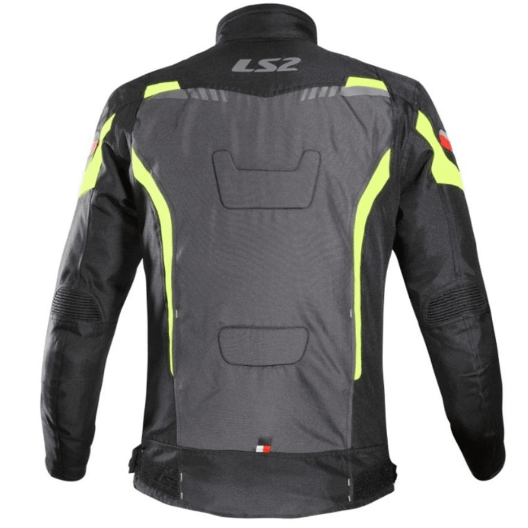 CHAQUETA LS2 WOLF BLACK YELLOW2