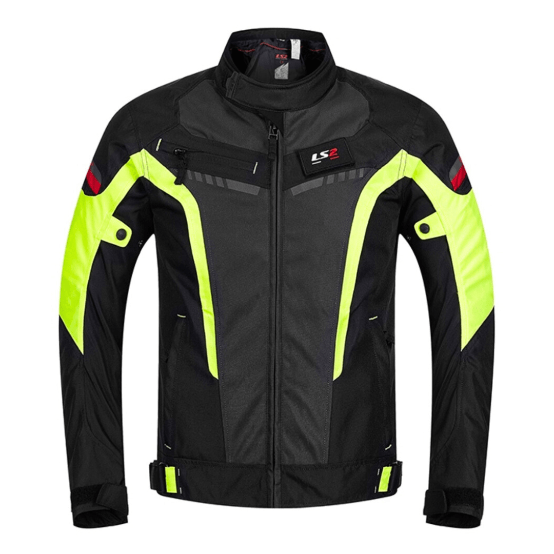 CHAQUETA LS2 WOLF BLACK YELLOW3