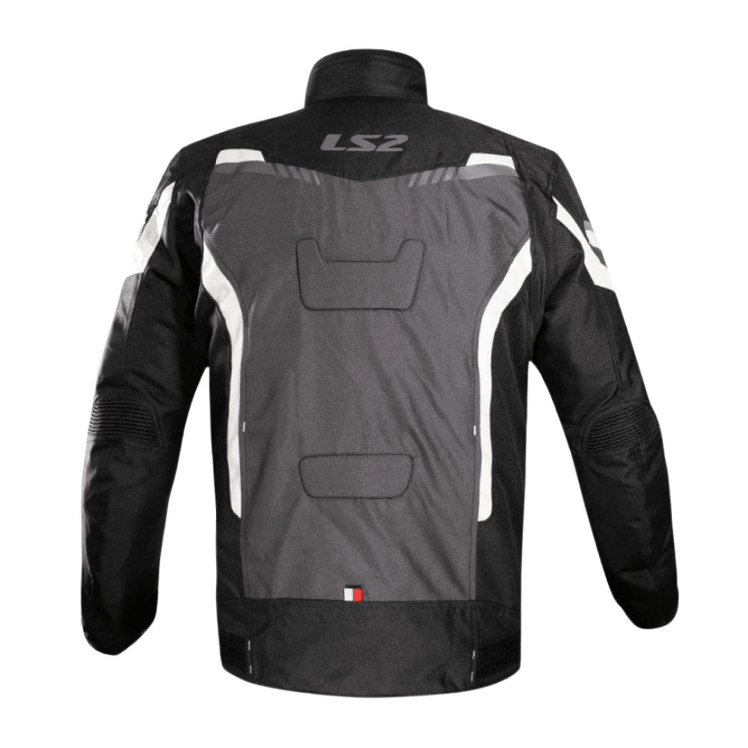 CHAQUETA LS2 WOLF BLACK GRAY2