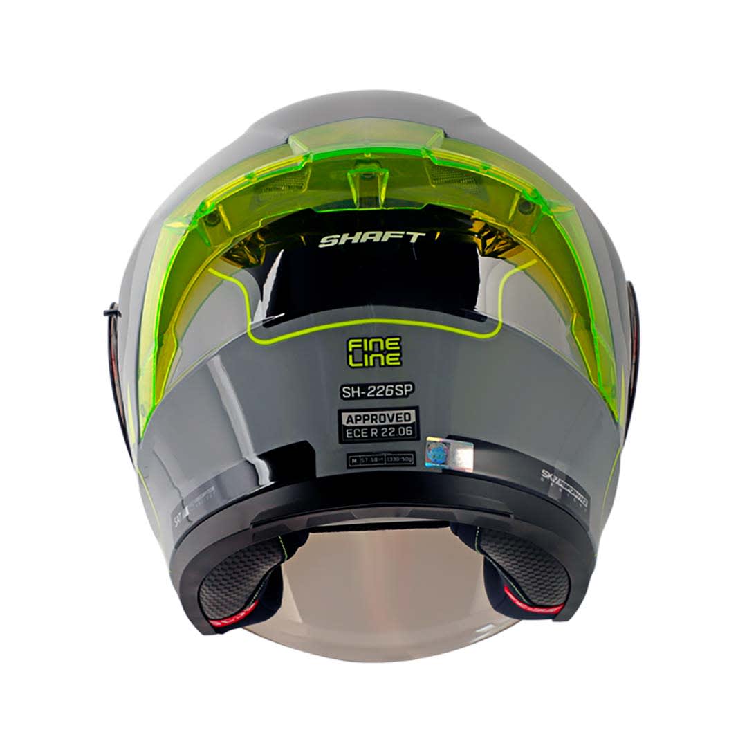 CASCO SHAFT 226SP ABIERTO FINE LINE GRAY FLUOR3