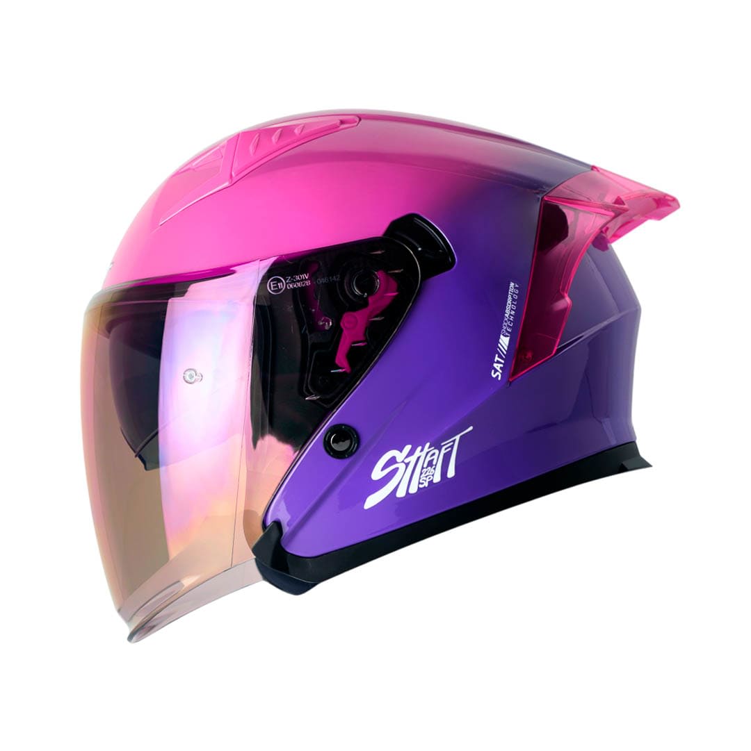 CASCO SHAFT 226SP ABIERTO SOLID SUNSET PINK PURPLE1