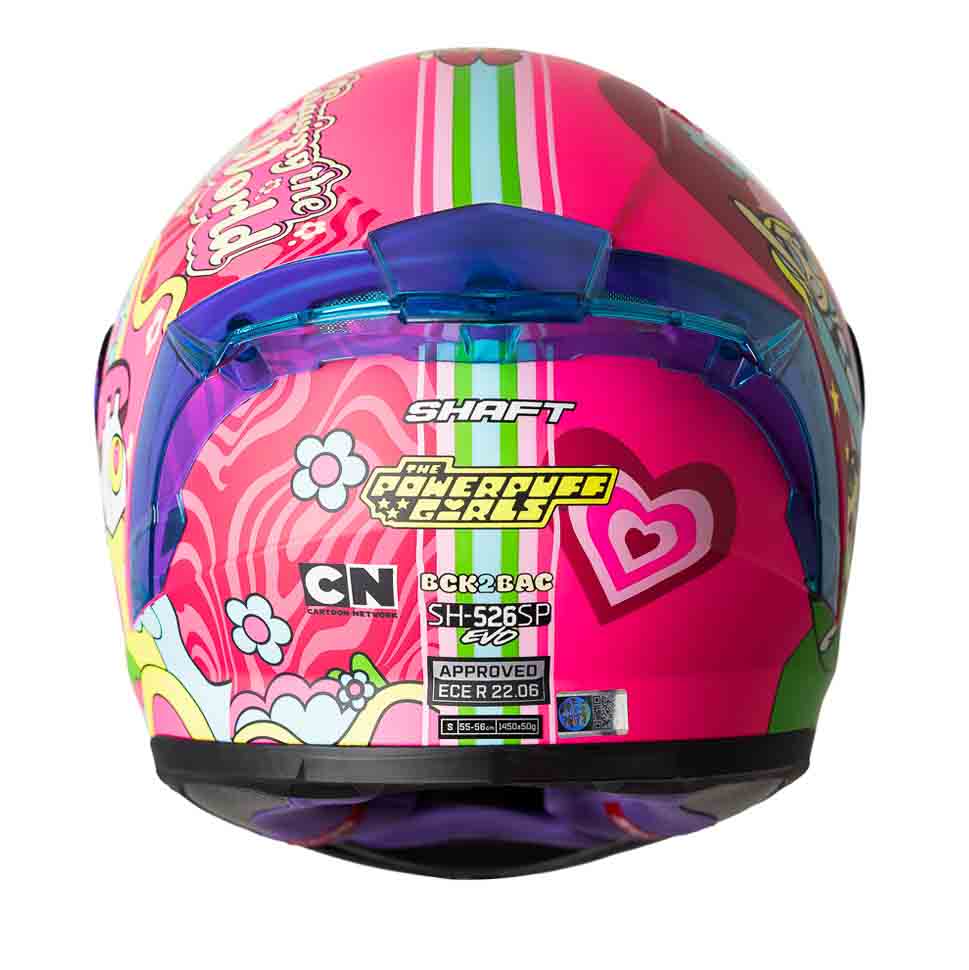 CASCO SHAFT 526SP CHICAS SUPERPODEROSAS PINK5