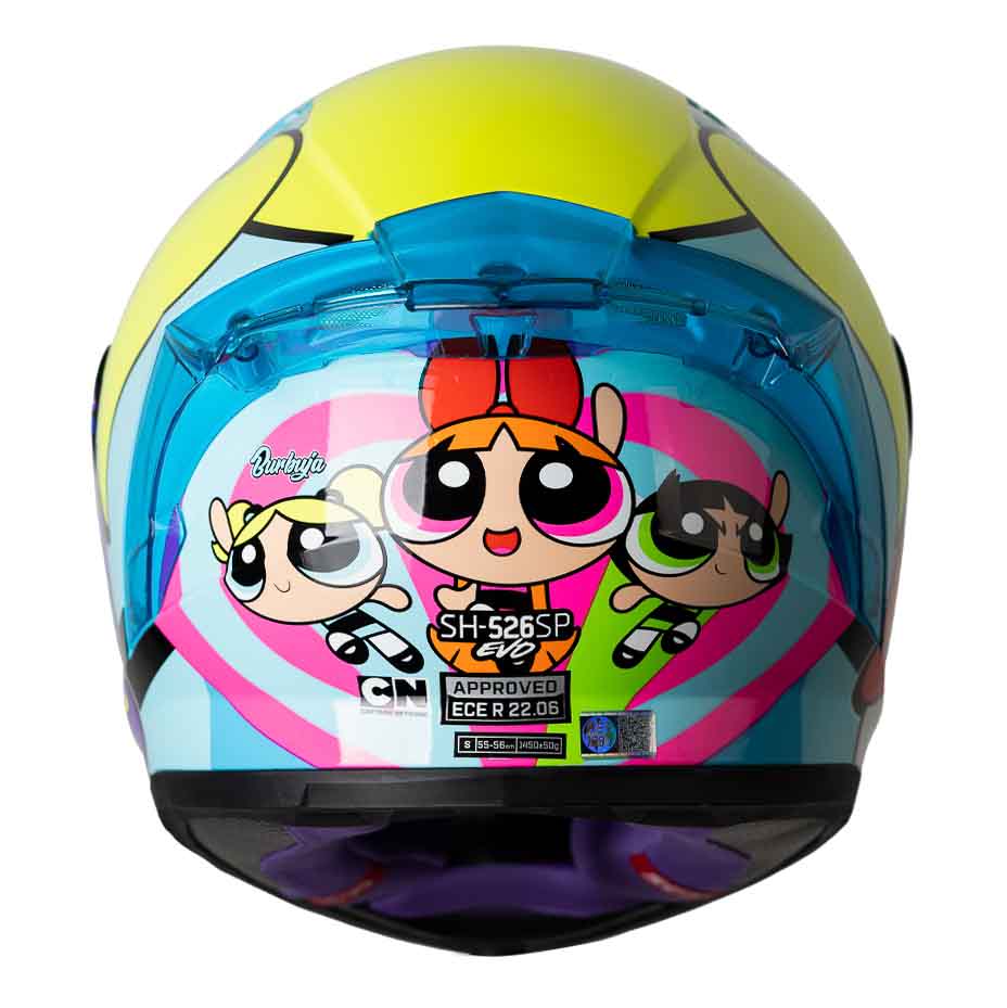 CASCO SHAFT 526SP BURBUJA BLUE5