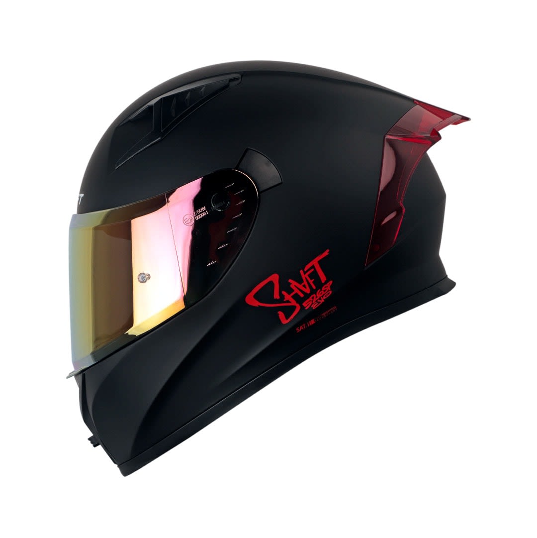 CASCO SHAFT 526SP SOLID BLACK MATTE RED1