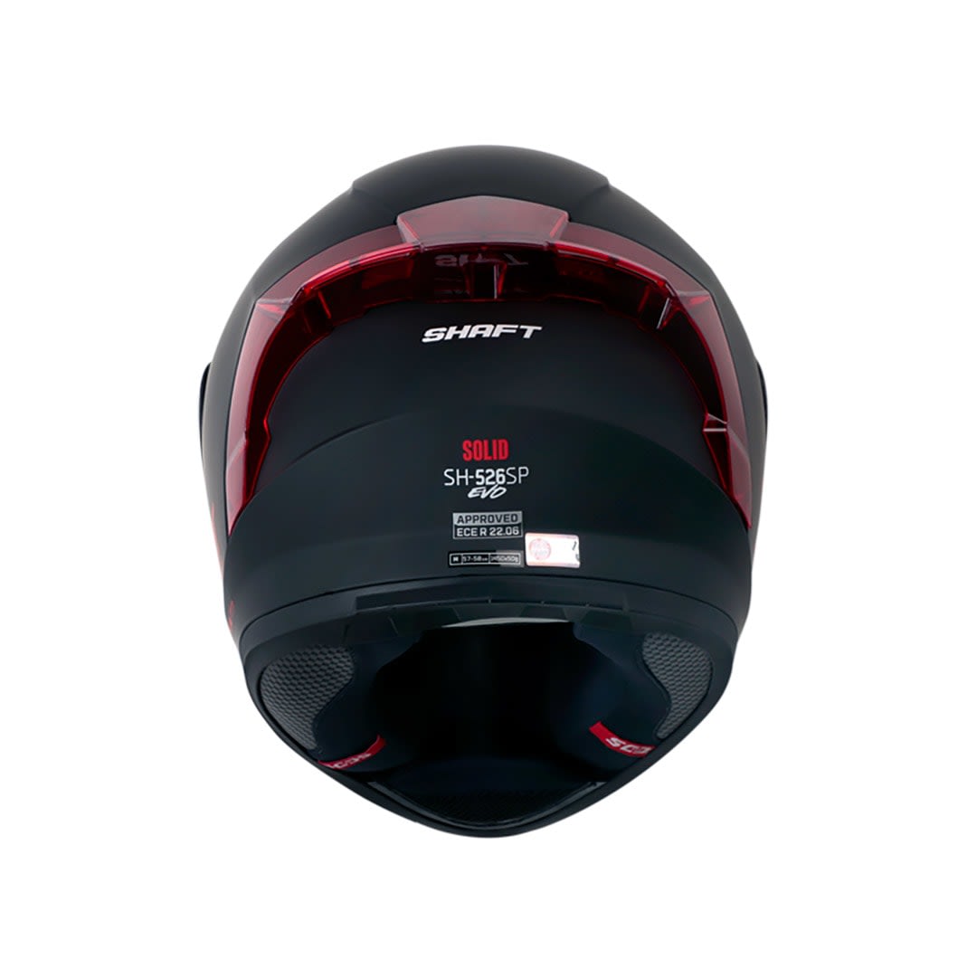 CASCO SHAFT 526SP SOLID BLACK MATTE RED2