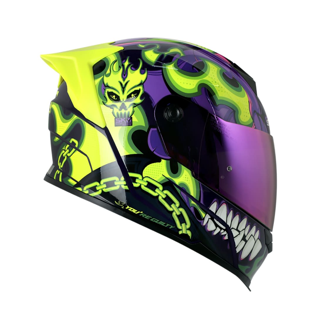 CASCO SHAFT 502 EVO FIRE BOY PURPLE3