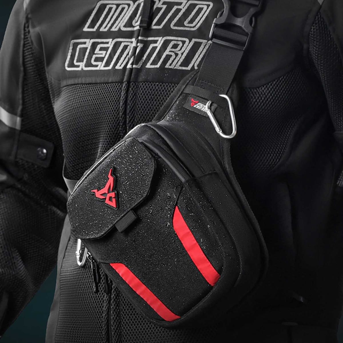 MUSLERA MOTOCENTRIC BLACK RED CAJA8