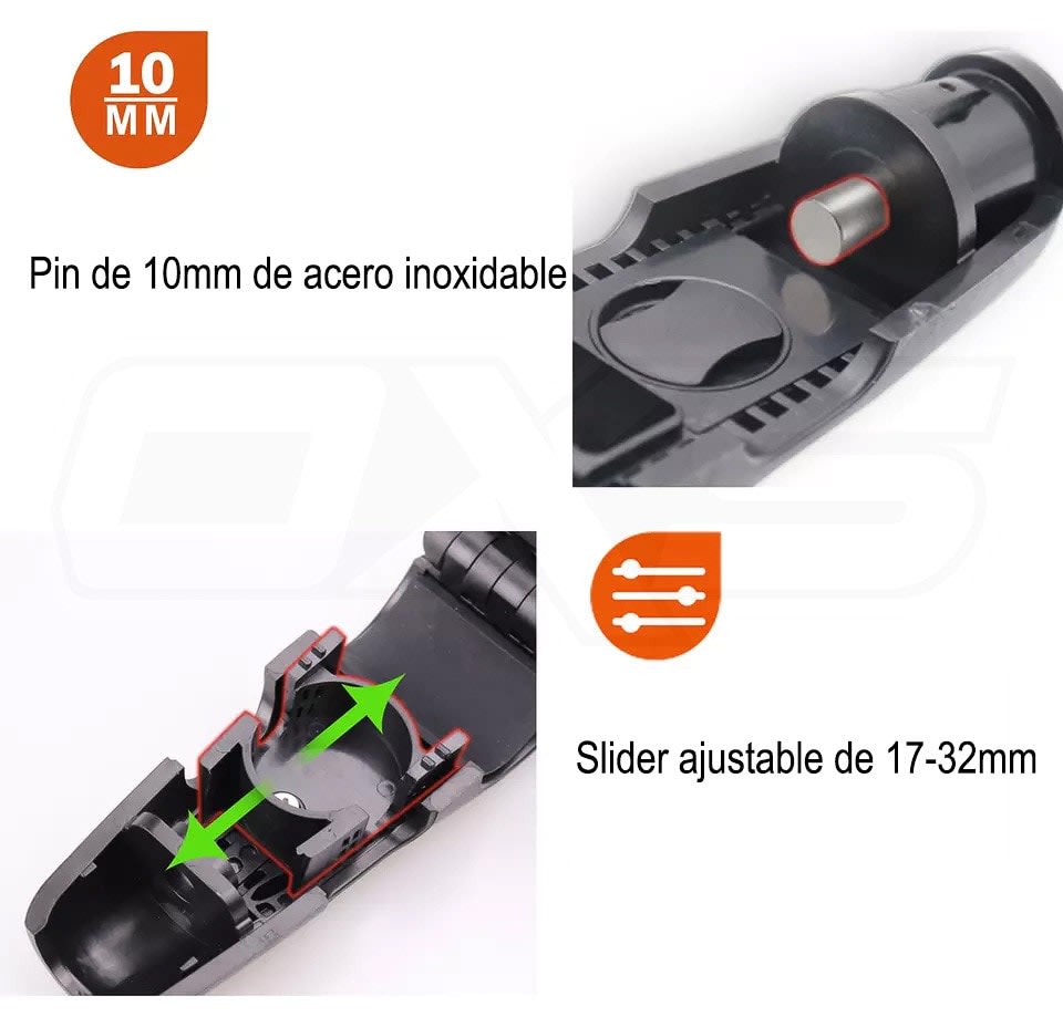 CANDADO KOVIX MANILLAR CON ALARMA KGH-BK4