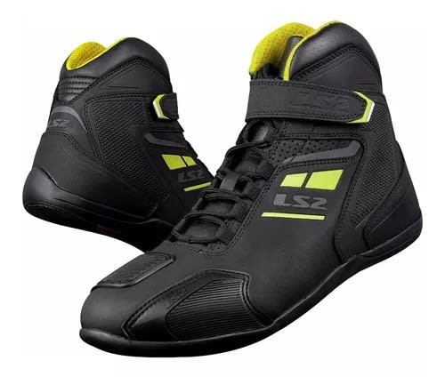 BOTAS LS2 GARRA YELLOW MUJER2