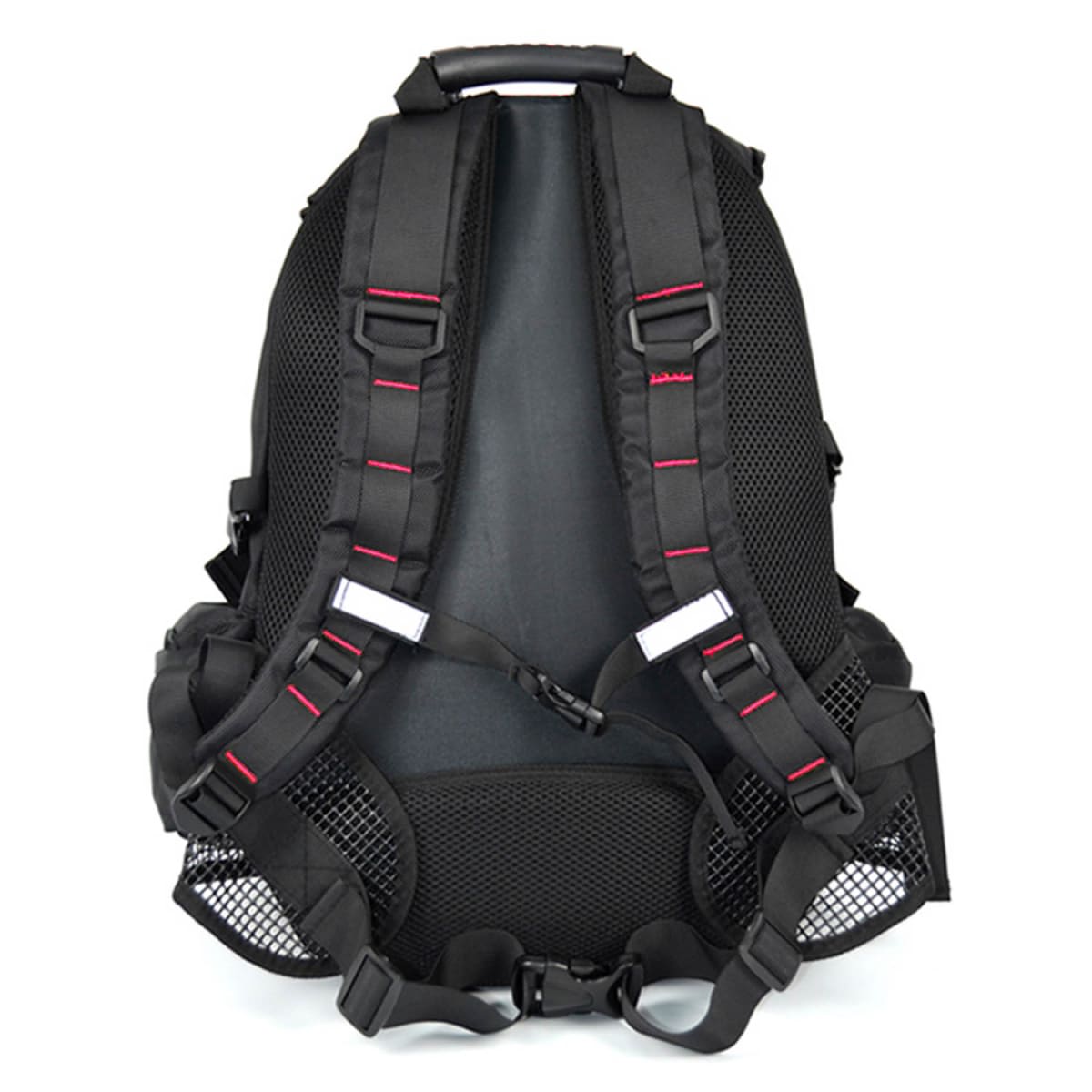 MOCHILA MOTOCENTRIC EXPLORER BLACK RED MC-11-00993