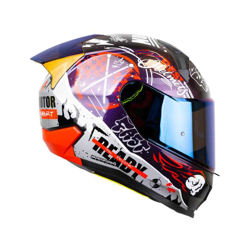 CASCO SHAFT 560 EVO MOTION V2 CAMALEON RED BLUE4