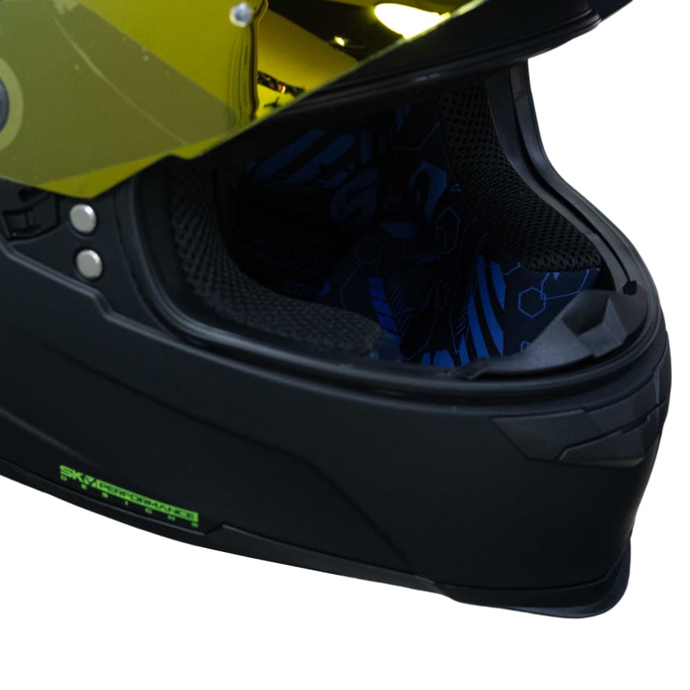 CASCO SHAFT 502 EVO SOLID BLACK NEON YELLOW2