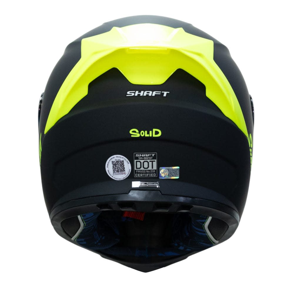 CASCO SHAFT 502 EVO SOLID BLACK NEON YELLOW4