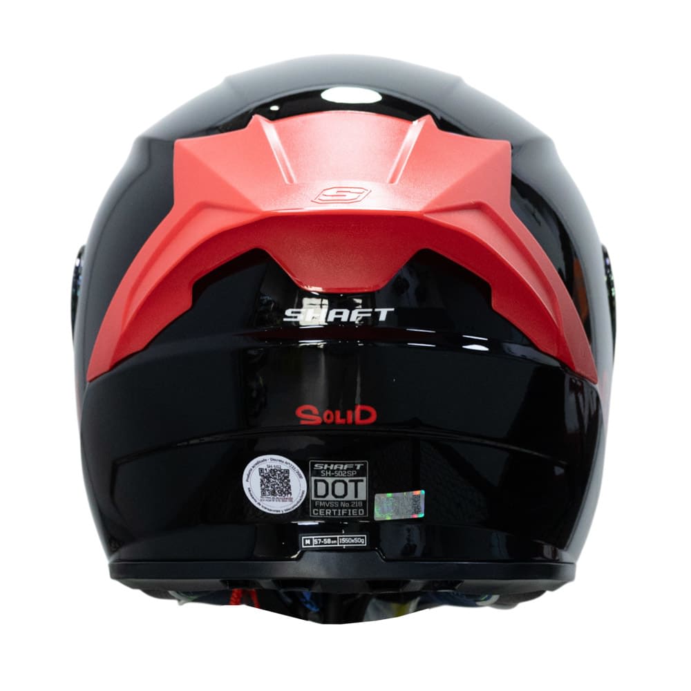 CASCO SHAFT 502 PRO SOLID BLACK RED5