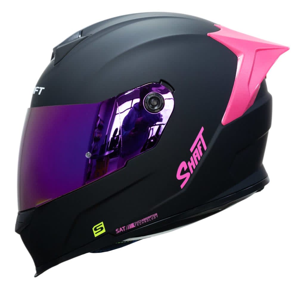 CASCO SHAFT 502 EVO SOLID BLACK PINK1