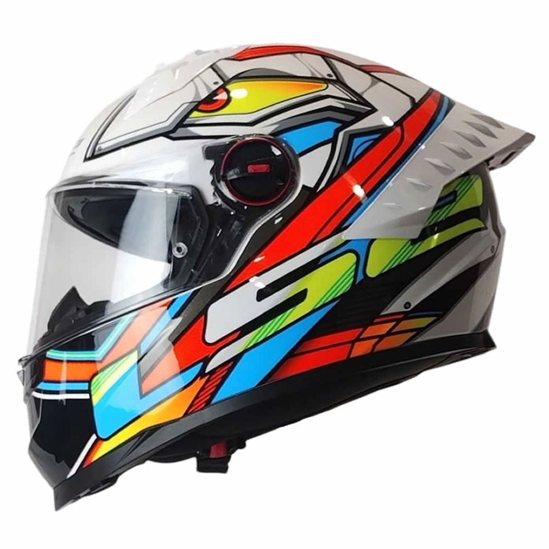 CASCO LS2 FF816 COSMOS XDRON WHITE ORANGE3