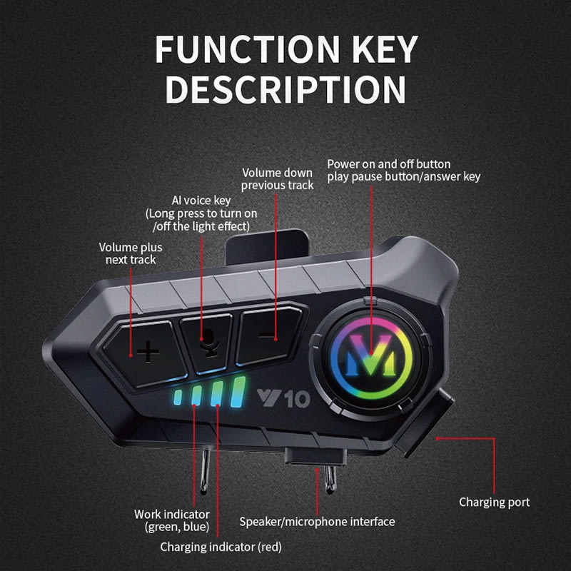 INTERCOM Y10 / BLUETOOTH2