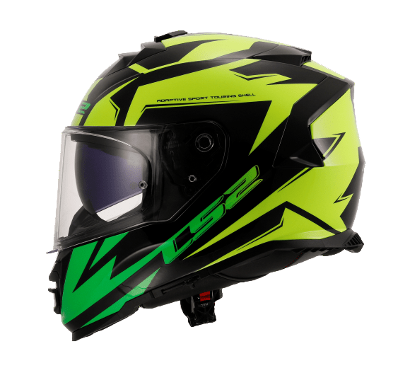 CASCO LS2 FF800 STORM II ATOMIK SHADOW YELLOW2