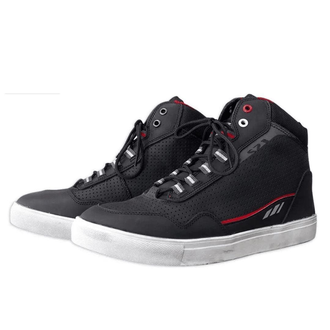 ZAPATILLAS LS2 ZOE HOMBRE BLACK RED1
