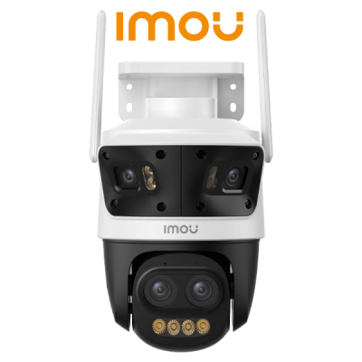 IPC-S76DN-13M0N CAMARA PTZ WIFI POE 4+4+5MP 12X 60MTS MICROFONO BIDIRECCIONAL,FULL COLOR,Seguimiento,HUMANA , AUTO,MAX 256GB,WIFI 6 2.4/5GHz IMOU