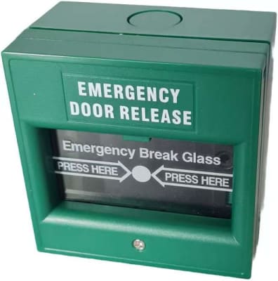 CAJA BOTON DE EMERGENCIA CA0238 VERDE PVC NO/NC ATC IP44  12V 45/65HZ,50VCA/30ADC-8A,50ADC 3A.1