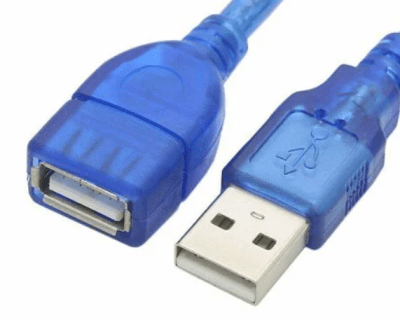 CABLE USB EXTENSION 2.0 50CM