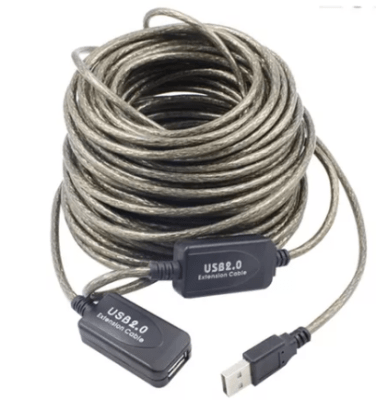 CABLE USB EXTENSION COBRE 2.0 20MT