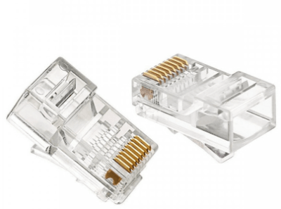 Conector RJ45 Cat6 utp Plástica