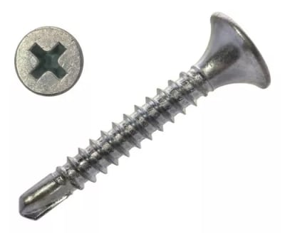 Tornillo Metalica Punta Broca 6x1 4.2x25 caja 800pcs1