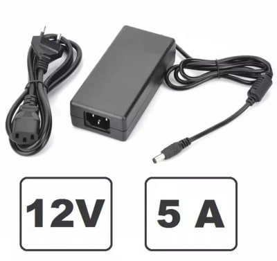 TRANSFORMADOR PLASTICA 12V 5A