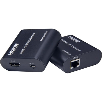 EXTENSOR DE VIDEO 60MT A HDMI POR UTP RED 1080P(2MP) OFERTA INVIERNO