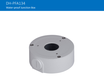 DH-PFA134 SOPORTE BASE CILINDRO IMPERMEABLE SIN COMA ALUMINIO+SECC 90.0MMx35.0MM MAX 1KG