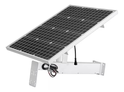 Panel Solar 40W 30AH 12V BATERIA MAX 18 HORAS PARA CAMARA/PRODUCTOS 12V,56*40.5*23CM