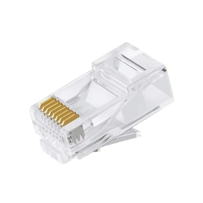 Conector RJ45 Cat5E utp Plástica1