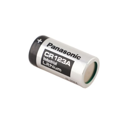 CR123A PILA 3V 1550mah LITIO INDUSTRIAL PARA SENSOR PIR MODELO:CR123A Panasonic