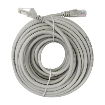 CABLE RED CAT6 15MT COBRE COLOR  GRIS/AZUL