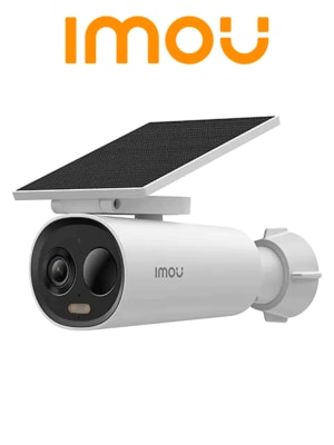 CAMARA BALA WIFI 3MP Cell 3C AUDIO BIDIRECCIONAL PANEL SOLAR 5000mAh ip66 imou