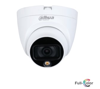 DH-HAC-HDW1509TLQ-A-LED CAMARA DOMO 5MP 2.8mm FullColor 30MT MICROFONO 12V PLASTICA IP67 ANALOGA