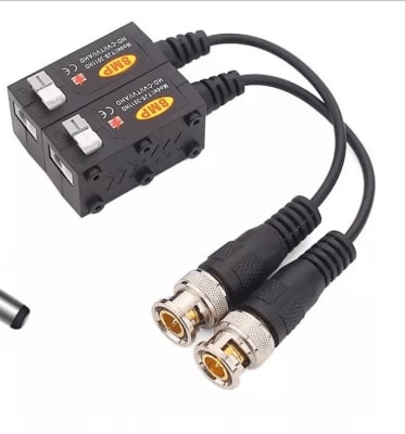 BALUN VIDEO 8MP 4K PRESIÓN PAR HASTA 600MT HDCVI/TVI/AHD/CVBS Marca IAI TECH (Con Botón)
