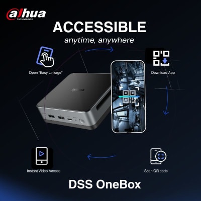 DSS-OneBox-H1/128 INTEL I7 32GB RAM 1TB MAX 128 CAMARAS/16CH VIDEO PORTERO/8CH RECONOCIMIENTO FACIAL