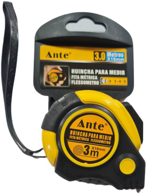 HUINCHA PARA MEDIR 3mts*16mm HL-17 MARCA ANTE