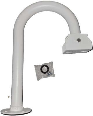 SOPORTE U CON BASE Para ANTENA UNIVERSAL 29.6*20CM, BASE Diámetro 7.5CM IAITECH-2/CN