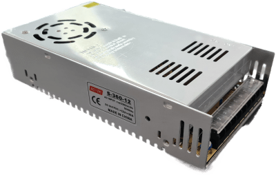 FUENTE DE PODER METALICO 12V 30A 360W con ventilador