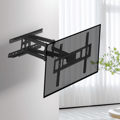 26-55 Base Soporte TV CON ABRAZO ,Hasta 50KG(110lbs), -15°~+15°,SWIVEL 180° METAL IAI-SPTV2655180