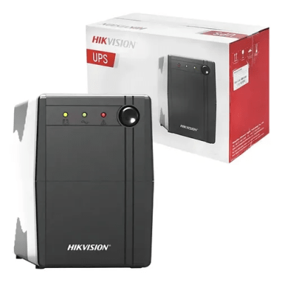 1000VA 600W UPS Interactiva LED DS-UPS1000 INPUT 140~290 VAC 50/60Hz OUT 210~235VAC HIKVISION